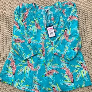 Crown and Ivy toucan top - small